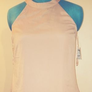 Soft pink Charlotte Russe size medium layered dress